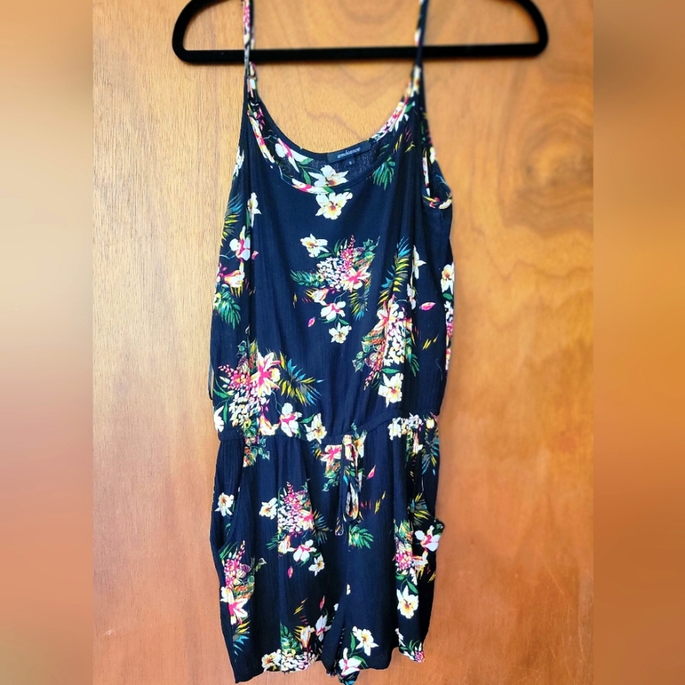 Hawaii Print Romper